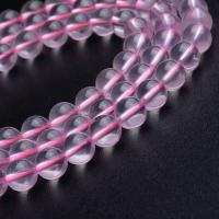 Rose Quartz Beads, Round, polished, Natural & DIY pink Approx 36.5-40 cm 