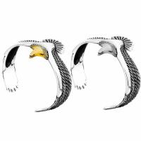 Zinc Alloy Cuff Bangle, Eagle, plated, fashion jewelry & for woman Inner Approx 65mm [