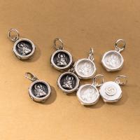 Sterling Silver Pendants, 925 Sterling Silver, Antique finish, DIY [