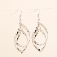 Zinc Alloy Drop Earring, plated, fashion jewelry & for woman 30mm [