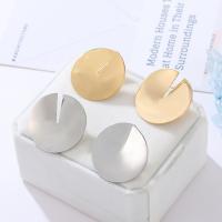 Zinc Alloy Stud Earring, plated, fashion jewelry & for woman 30mm [