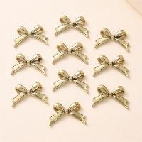 Hair Clip Cabochon Finding, Zinc Alloy, Bowknot, gold color plated, DIY [