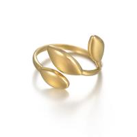 Titanium Steel Finger Ring, fashion jewelry & for woman, golden [