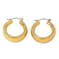 Zinc Alloy Leverback Earring, gold color plated, fashion jewelry & for woman 
