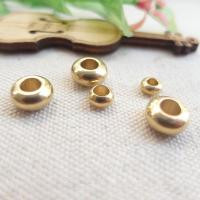 Brass Spacer Beads, DIY golden yellow [