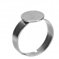 Кольцо из нержавеющей стали, Нержавеющая сталь 304, Мужская, оригинальный цвет, 10mm, продается PC[