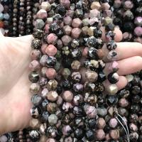Perles rhodonites, rhodonite, poli, DIY & normes différentes pour le choix & facettes, couleurs mélangées Environ 38 cm, Vendu par brin