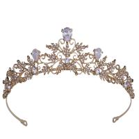 Bridal Tiaras, Zinc Alloy, plated, micro pave cubic zirconia & for woman Inner Approx 155mm 