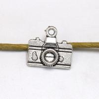 Zinc Alloy Jewelry Pendants, Camera, antique silver color plated, fashion jewelry & DIY Approx 2mm 