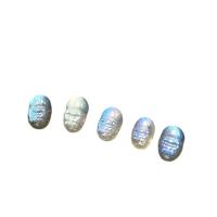 Mondstein Perlen, Fabelhaft wildes Tier, DIY, Zufällige Farbe, 9-11mm, Bohrung:ca. 1mm, verkauft von PC[