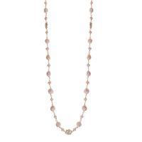 Пресноводные перлы ожерелье цепи свитера, Латунь, с Пресноводные жемчуги, плакирован золотом, ювелирные изделия моды & Женский, два разных цвета, длина:80 см, продается Strand