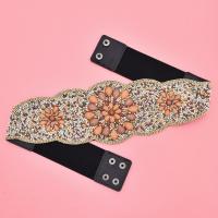 Cinturón decorativo de zinc aleación, Seedbead, estilo popular & para mujer, más colores para la opción, Vendido por UD[