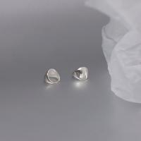 Sterling Silver Drop Earring, 925 Sterling Silver, silver color plated, fashion jewelry & for woman Inner Approx 8.7mm [