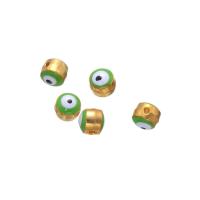 Zink Legierung Evil Eye Perlen, Zinklegierung, DIY & Emaille, keine, 5mm, 300PCs/Tasche, verkauft von Tasche