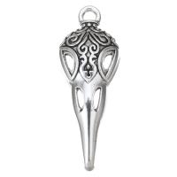 Zinc Alloy Jewelry Pendants, silver color plated, fashion jewelry & DIY, silver color 