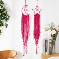 Fashion Dream Catcher, Cotton Thread, with Resin & Iron, for home and office & fashion jewelry & Bohemian style 