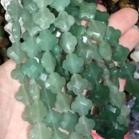 Mixed Gemstone Beads, Natural Stone, Four Leaf Clover, polished, DIY Approx [
