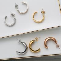 Edelstahl Stud Ohrring, 304 Edelstahl, plattiert, Modeschmuck & verschiedene Stile für Wahl & für Frau, keine, verkauft von Paar[