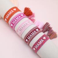 Fashion Jewelry Bracelet, Polyester, handmade, Unisex 20mm Approx 5.9-9.45 Inch [