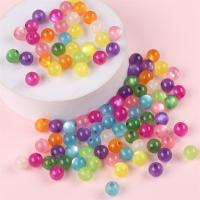 Imitation Gemstone Resin Beads, Round, DIY [