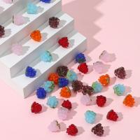 Planta de perlas de cristal de Murano, Uva, Bricolaje, más colores para la opción, 12x11mm, Vendido por UD[