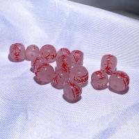 Perles cristal rouge naturel, quartz rose, DIY & normes différentes pour le choix & avec le motif de lettre, Vendu par PC