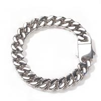 Stainless Steel Chain Bracelets, 316L Stainless Steel, plated, fashion jewelry & for woman [