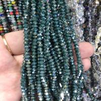 Perles de cristal bicône, poli, DIY & facettes, plus de couleurs à choisir, 4mm Environ 38 cm, Vendu par brin[