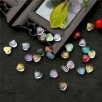 Чудо стеклянные бусины, Стеклянные бусины, Сердце, DIY, Много цветов для выбора 10ПК/сумка, продается сумка