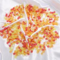 Miracle Acrylic Beads, Flower, DIY 6.5mm Approx 1mm [