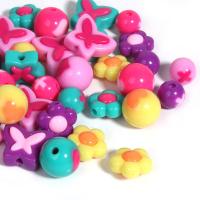 Candy Stil Acryl Perlen, DIY & verschiedene Muster für Wahl, keine, 20PCs/Tasche, verkauft von Tasche