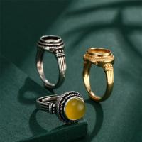 Bases de anillo de latón, metal, Esférico, chapado, Bricolaje & diverso tamaño para la opción, más colores para la opción, Vendido por UD
