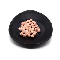 Single Gemstone Beads, Synthetic Coral, Rose, Carved, DIY & half-drilled, orange, 9mm 