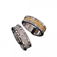 Zinc Alloy Finger Ring, plated, Adjustable & for woman [