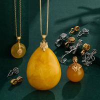 Brass Jewelry Bails, plated, DIY 4-15mm 