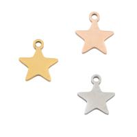 Stainless Steel Star Pendant, 304 Stainless Steel, Vacuum Ion Plating, fashion jewelry & for woman Approx 1mm 