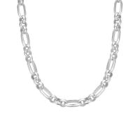 Sterling Silver Jewelry Chain, 925 Sterling Silver, plated, DIY, silver color, 47.5g/1m [