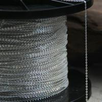 Стерлингового серебра ювелирные изделия цепь, Серебро 925 пробы, Другое покрытие, DIY & разный размер для выбора, серебряный, продается G[