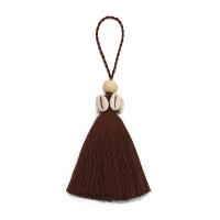 Decorative Tassel, Polyester, with Shell, multifunctional 220mm 