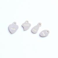 Sterling Silver Pendants, 925 Sterling Silver, plated, DIY silver color 