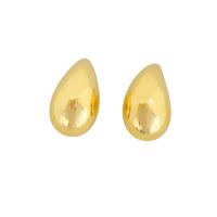 Boucles d'oreilles en plastique CCB, plastique revêtu de cuivre, larme, bijoux de mode & pour femme Vendu par paire