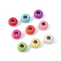 Perles en Turquoise synthétiques, DIY & normes différentes pour le choix, plus de couleurs à choisir Vendu par sac[