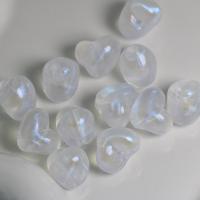 Miracle Acryl Perlen, Herz, DIY, klar, 17x14x13mm, ca. 305PCs/Tasche, verkauft von Tasche[