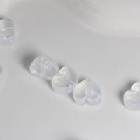 Miracle Acryl Perlen, Herz, DIY, klar, 13x14mm, ca. 460PCs/Tasche, verkauft von Tasche[