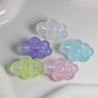 Acryl Schmuck Perlen, Wolke, DIY & glänzend, keine, 33x22.5x16.9mm, ca. 90PCs/Tasche, verkauft von Tasche[