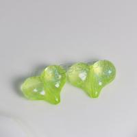 Acryl Schmuck Perlen, Herz, DIY & glänzend, keine, 21.5x16.5x9mm, ca. 310PCs/Tasche, verkauft von Tasche[