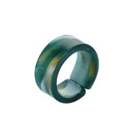 Acrylic Finger Ring, fashion jewelry & Unisex 