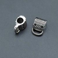 Zinc Alloy Bail Beads, antique silver color plated, vintage & DIY Approx 
