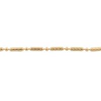 Brass Chain Necklace, 14K gold plated, Unisex gold 