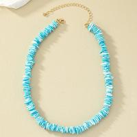 Shell Zinc Alloy Necklace, with Zinc Alloy, with 7cm extender chain, fashion jewelry & for woman Approx 40 cm [